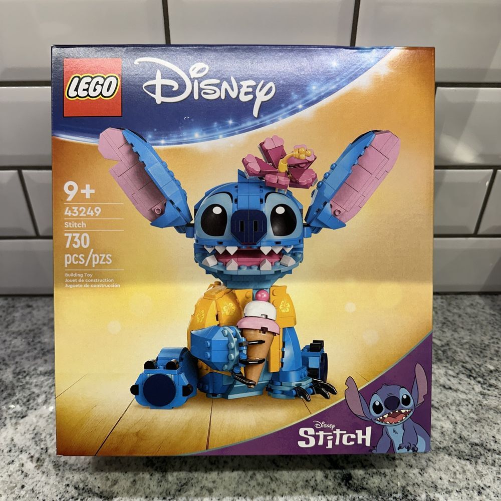 LEGO Disney Stitch Toy Building Kit – Fun Buildable Figure Ice Cream Cone‎ 43249